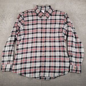 Brooks Brothers Regent Fit Flannel Plaid‎ Button Down Preppy Shirt XL